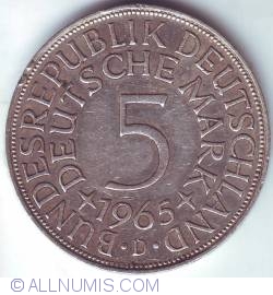 Image #1 of 5 Mărci 1965 D