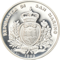 Image #2 of [PROOF] 1000 Lire 1993 R