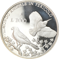 Image #1 of [PROOF] 1000 Lire 1993 R