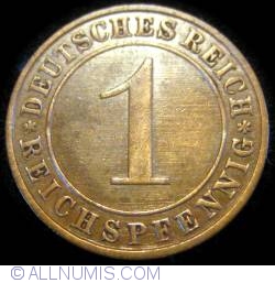 Image #1 of 1 Reichspfennig 1927 A