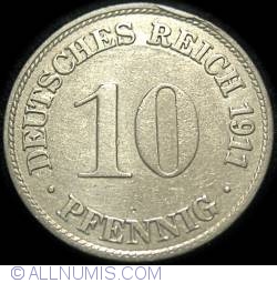 Image #1 of 10 Pfennig 1911 D