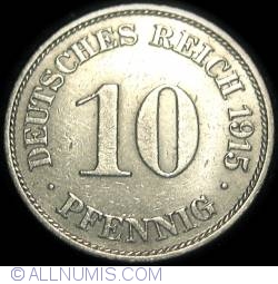 Image #1 of 10 Pfennig 1915 J