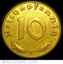 10 Reichspfennig 1939 E