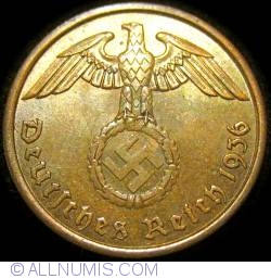 Image #2 of 2 Reichspfennig 1936 A