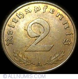 2 Reichspfennig 1936 A