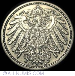 5 Pfennig 1909 A