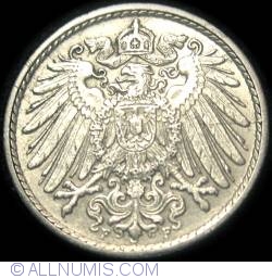 Image #2 of 5 Pfennig 1911 F