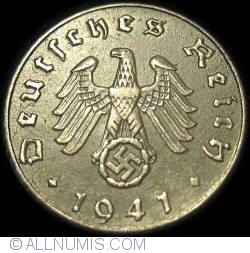 Image #2 of 5 Reichspfennig 1941 A