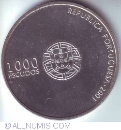 Image #1 of 1000 Escudos 2001