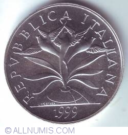 Image #2 of 5000 Lire 1999 - Saint Francis