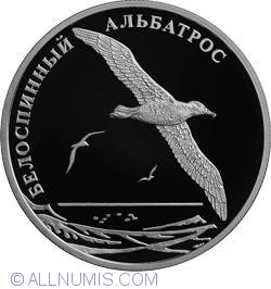 Image #2 of 2 Roubles 2010 - Short-Tailed Albatross