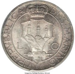 10 Lire 1936 R