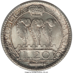 Image #1 of 20 Lire 1935 R