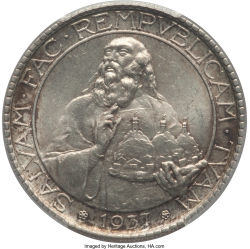 20 Lire 1937 R
