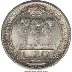 Image #1 of 20 Lire 1937 R