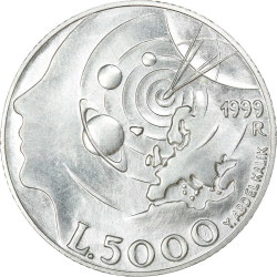 Image #1 of 5000 Lire 1999 R - Exploration