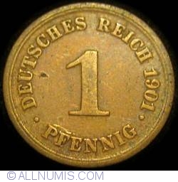Image #1 of 1 Pfennig 1901 D