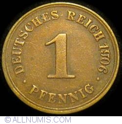 Image #1 of 1 Pfennig 1906 F