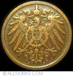 Image #2 of 1 Pfennig 1908 J