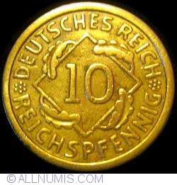 10 Reichspfennig 1929 E