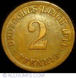 Image #1 of 2 Pfennig 1911 G