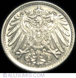 Image #2 of 5 Pfennig 1914 F