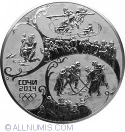 Image #2 of 100 Ruble 2011 - Iarna In Rusia