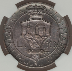 10 Lire 1933 R