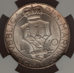 10 Lire 1938 R