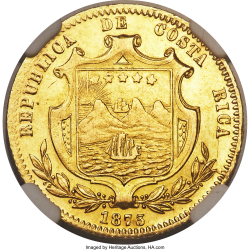 5 Pesos 1873