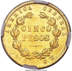 Image #1 of 5 Pesos 1873