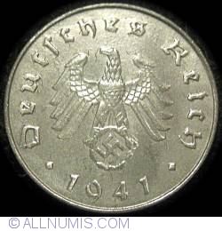 Image #2 of 10 Reichspfennig 1941 J