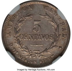 Image #1 of 5 Centavos 1892 H