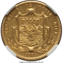 Image #2 of 5 Pesos 1875