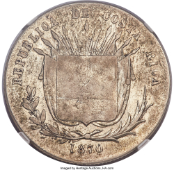 Image #2 of 50 Centavos 1870