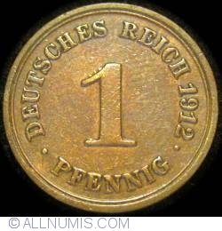 Image #1 of 1 Pfennig 1912 F