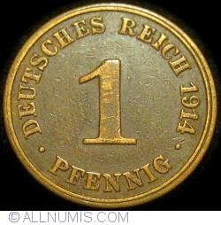 Image #1 of 1 Pfennig 1914 J
