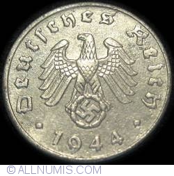 Image #2 of 1 Reichspfennig 1944 E