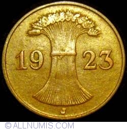 1 Rentenpfennig 1923 J