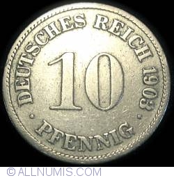 10 Pfennig 1903 D