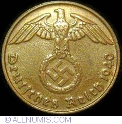 Image #2 of 2 Reichspfennig 1940 D