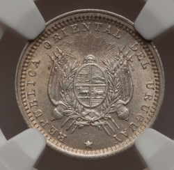 10 Centesimos 1893 So