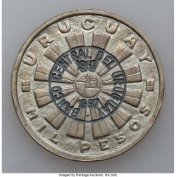 Image #2 of 1000 Pesos 1997 So - Aniversarea de 30 de ani de la F.A.O. și Banca Centrală