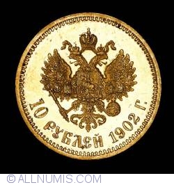 Image #2 of 10 Roubles 1902
