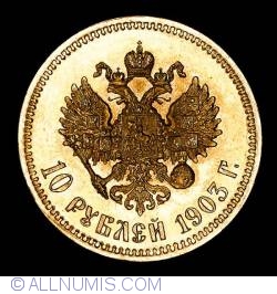 Image #2 of 10 Roubles 1903