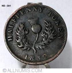 Image #1 of 1/2 Penny 1832 - Jeton banca