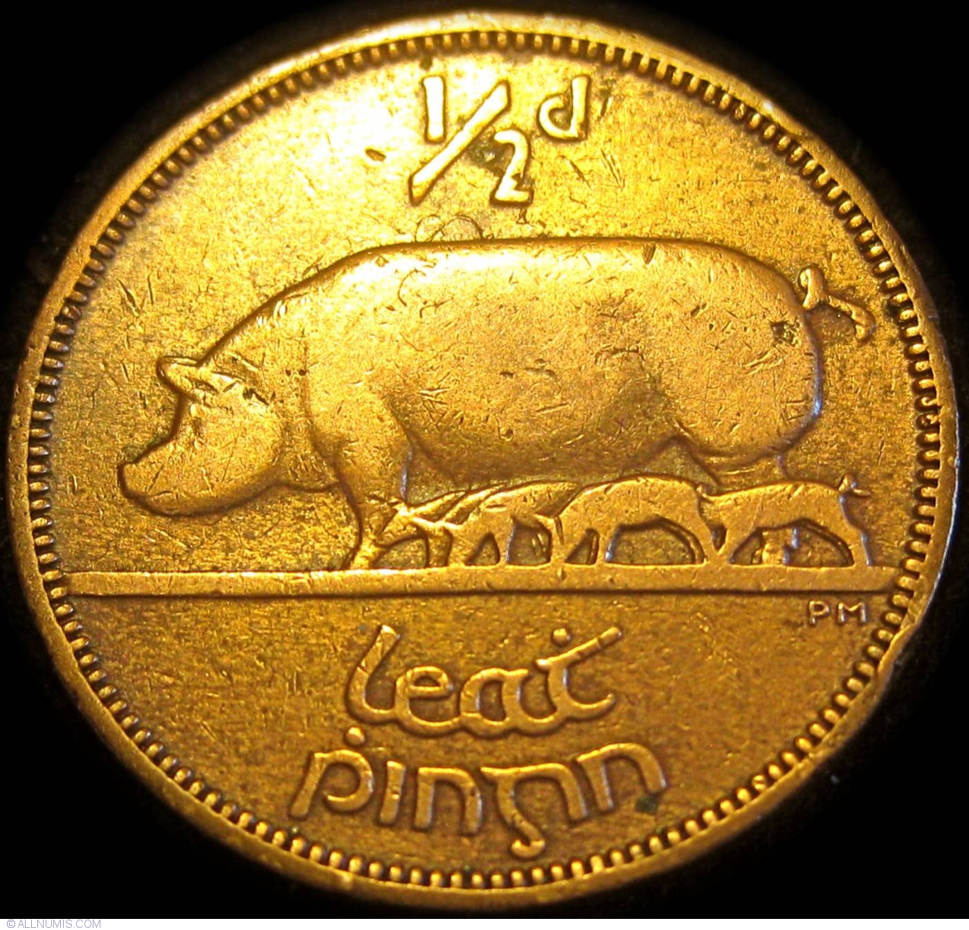 1 2 Penny 1941 Republic 1938 2002 Ireland Coin 28808 1-2-penny-1941-republic-1938-2002-ireland-coin-28808