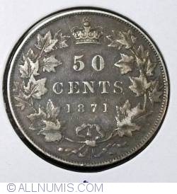 50 Cents 1871 H