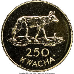 Image #1 of 250 Kwacha 1979 - Conservare