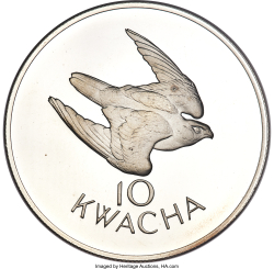 Image #1 of [PROOF] 10 Kwacha 1979 - Conservare